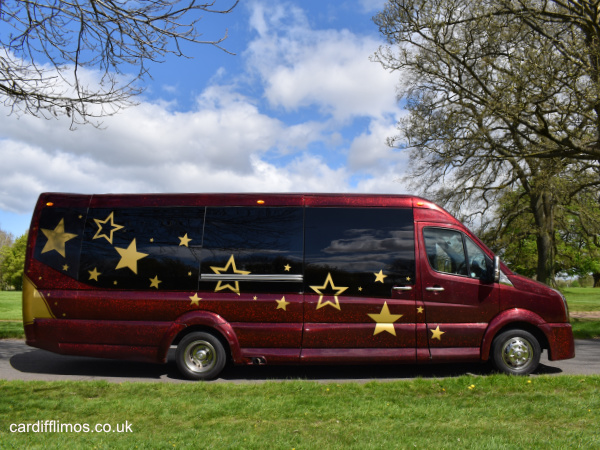 Minibus for airport transfers