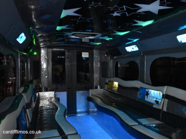 Minibus interior