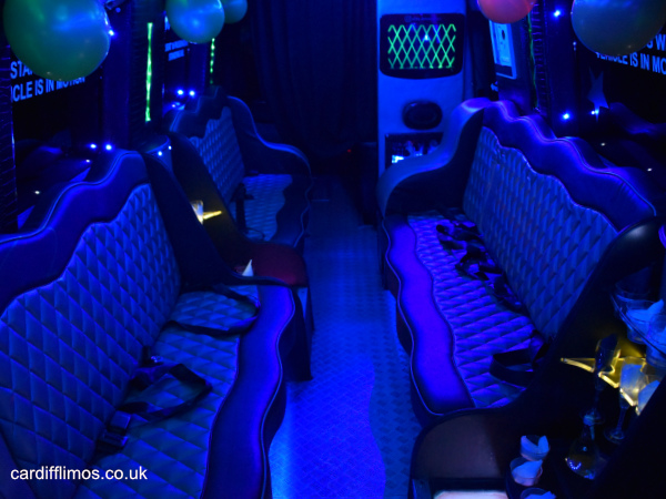 Limousine-style interior